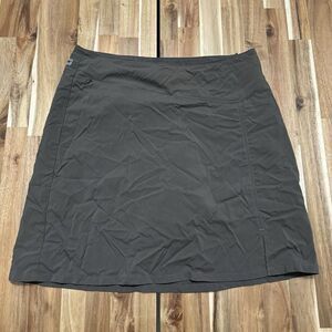 Patagonia Skort Womens 8 Brown Performance Lightweight Nylon Tech Outdoor Hiking